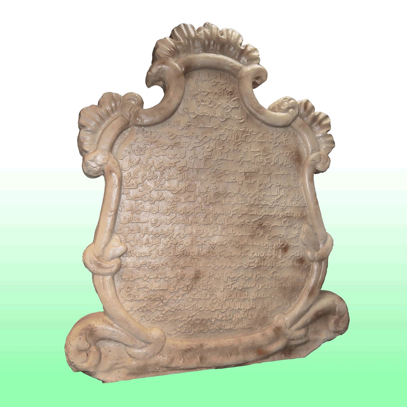 Decorative fiberglass application